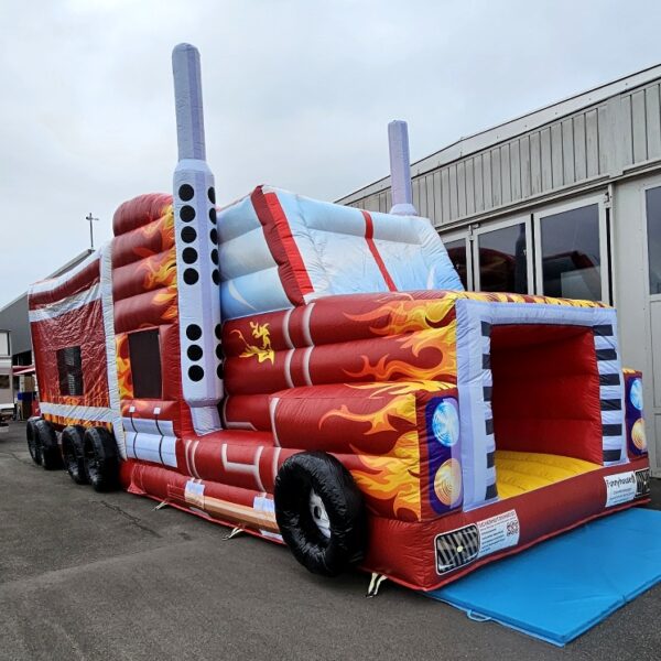 Hüpfburg Truck Lastwagen