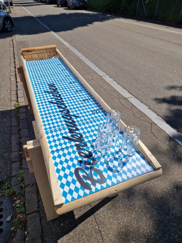 Bierkrugschieben